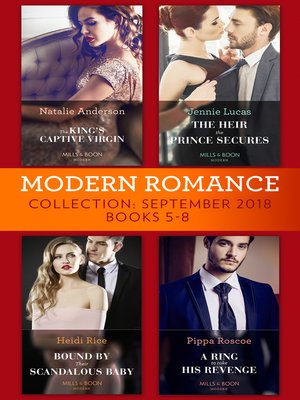 cover image of Modern Romance September 2018 Books 5-8